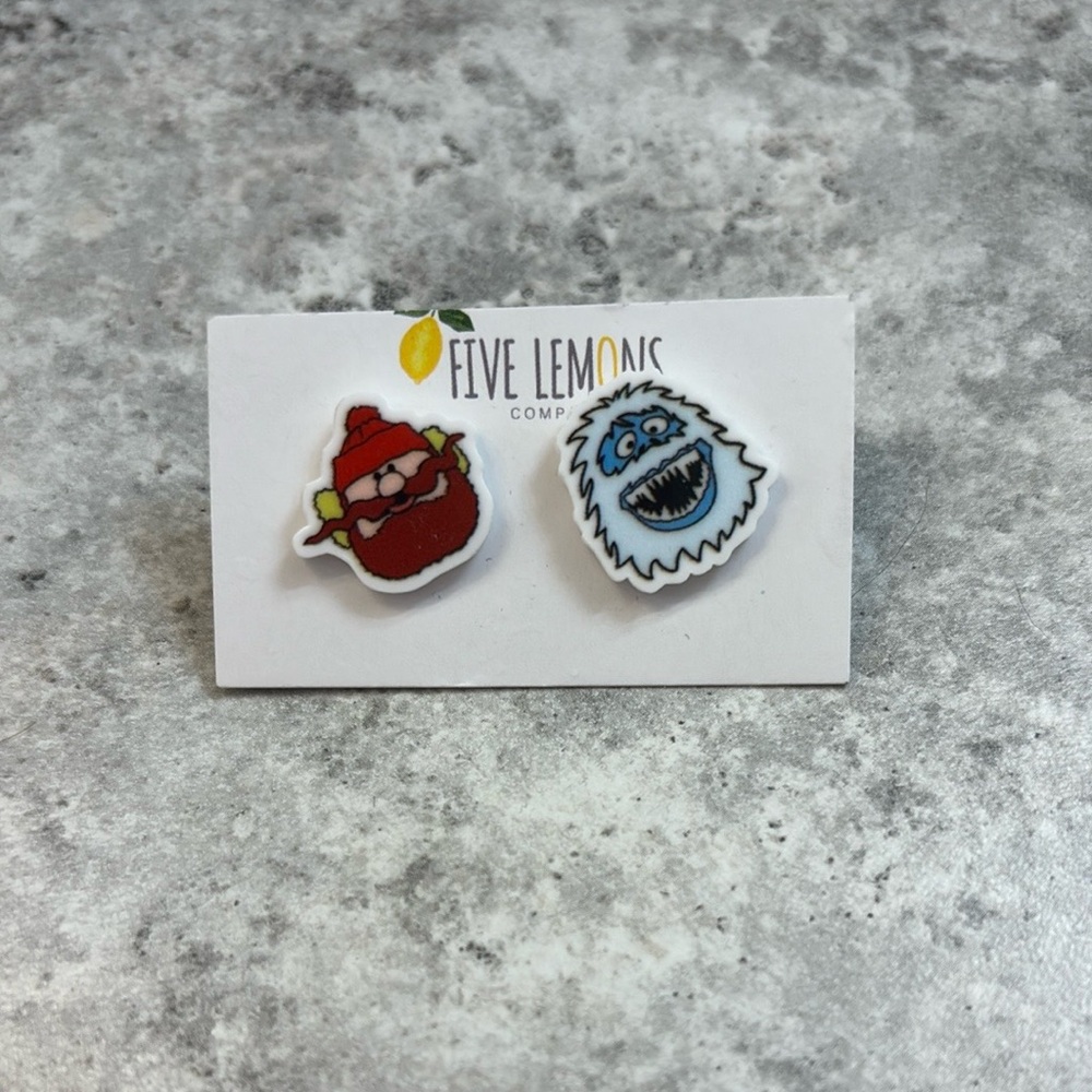 NWT Festive Earrings Set of 3 - Picture 5 of 5